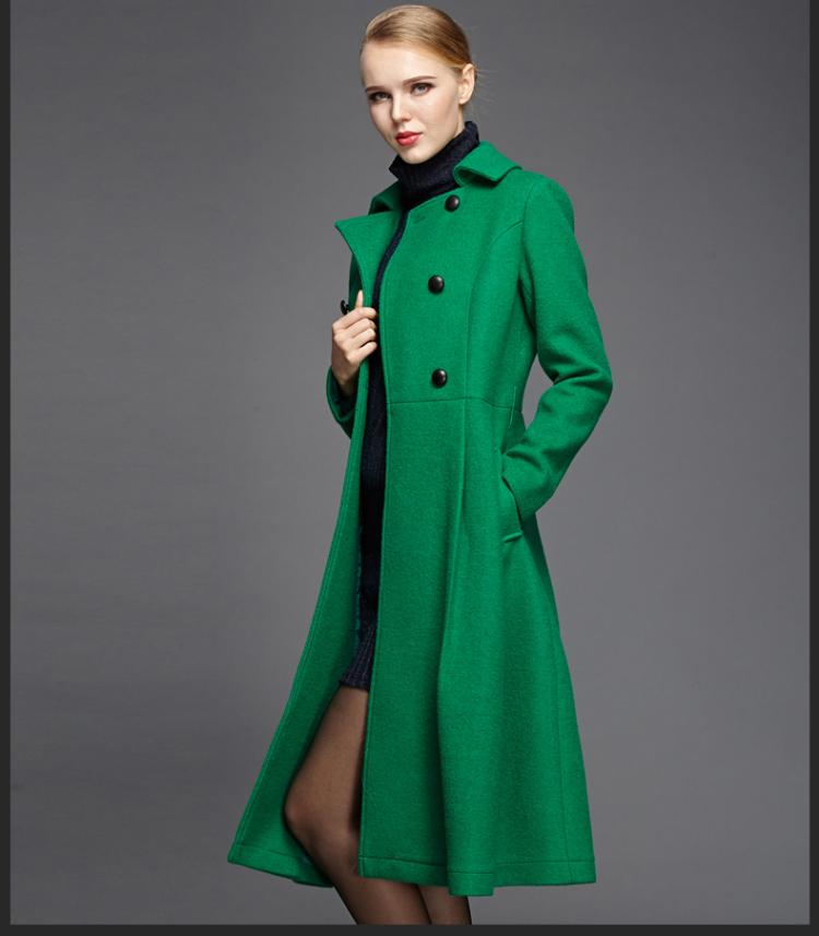 2015 Fall And Winter Clothes High-end Long Section Woolen Coat